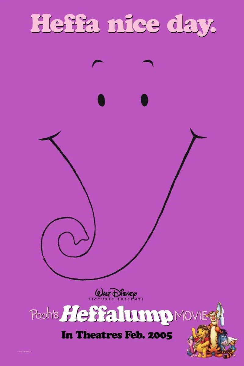 Pooh's Heffalump Movie Plakat