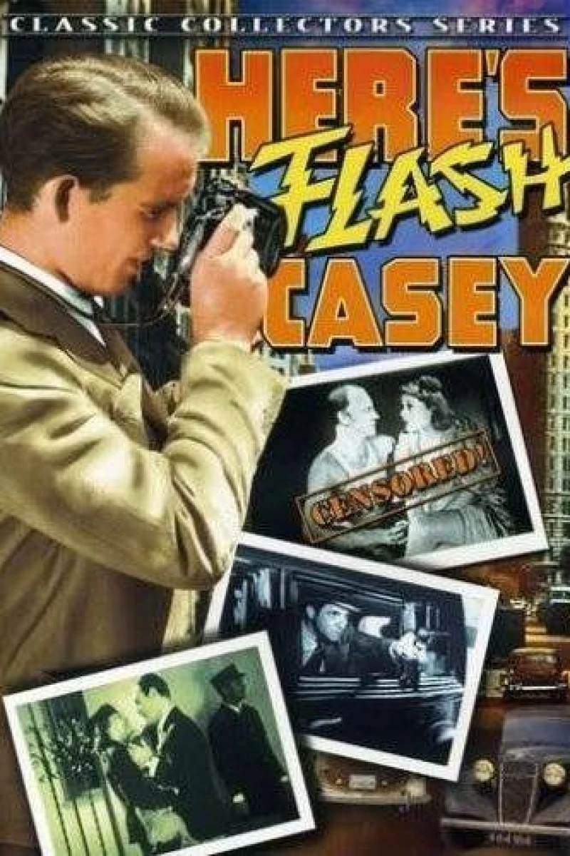 Here's Flash Casey Plakat