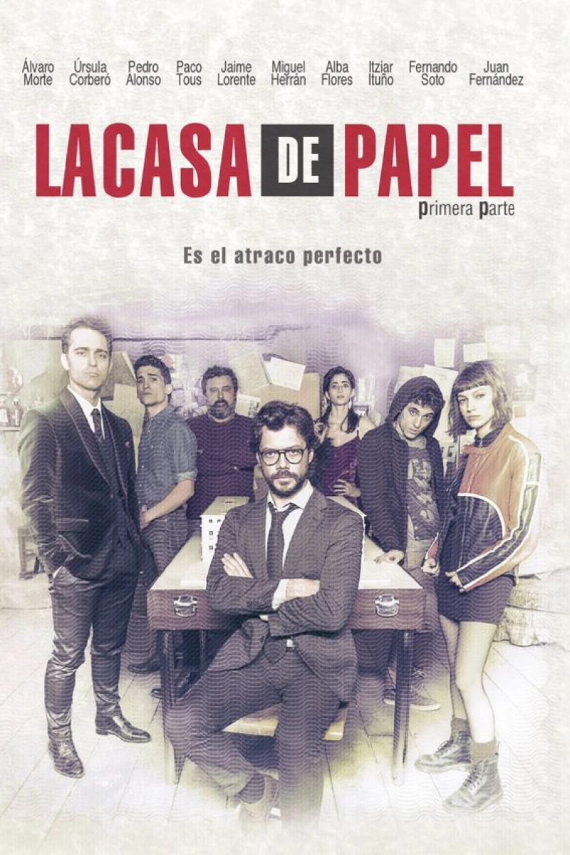 La Casa de Papel Plakat