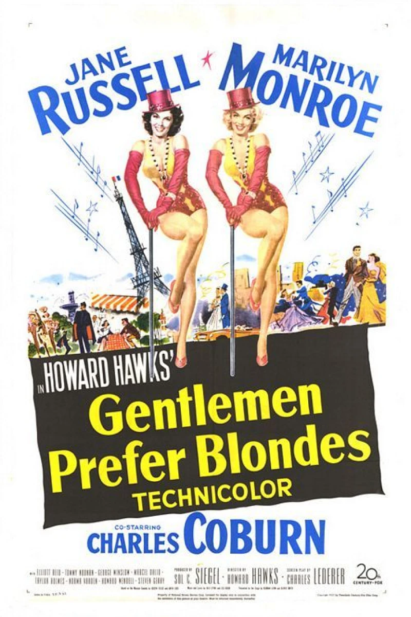 Gentlemen Prefer Blondes Plakat