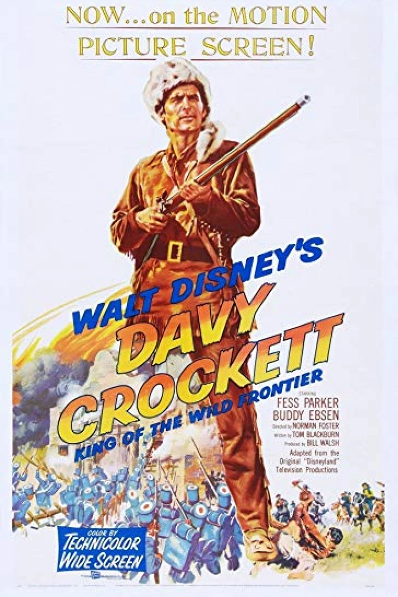 Davy Crockett, præriens bedste mand Plakat