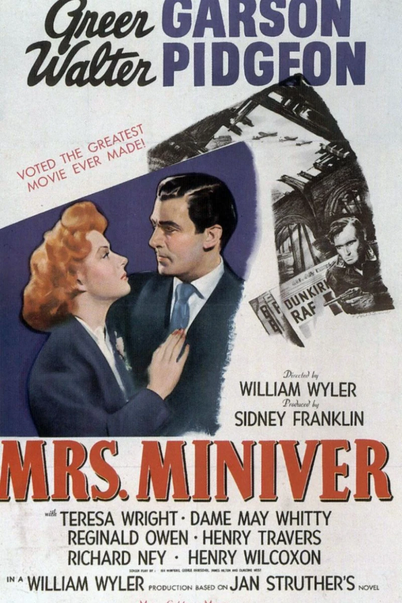 Mrs. Miniver Plakat