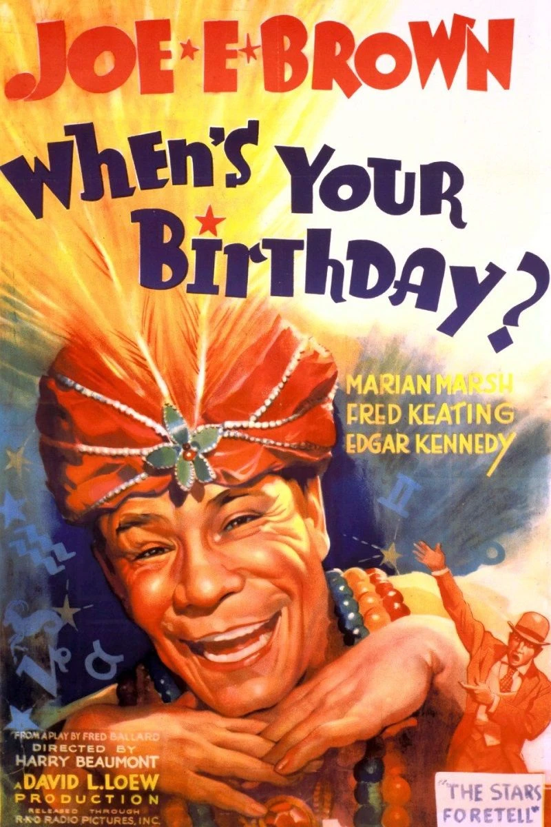 When's Your Birthday? Plakat