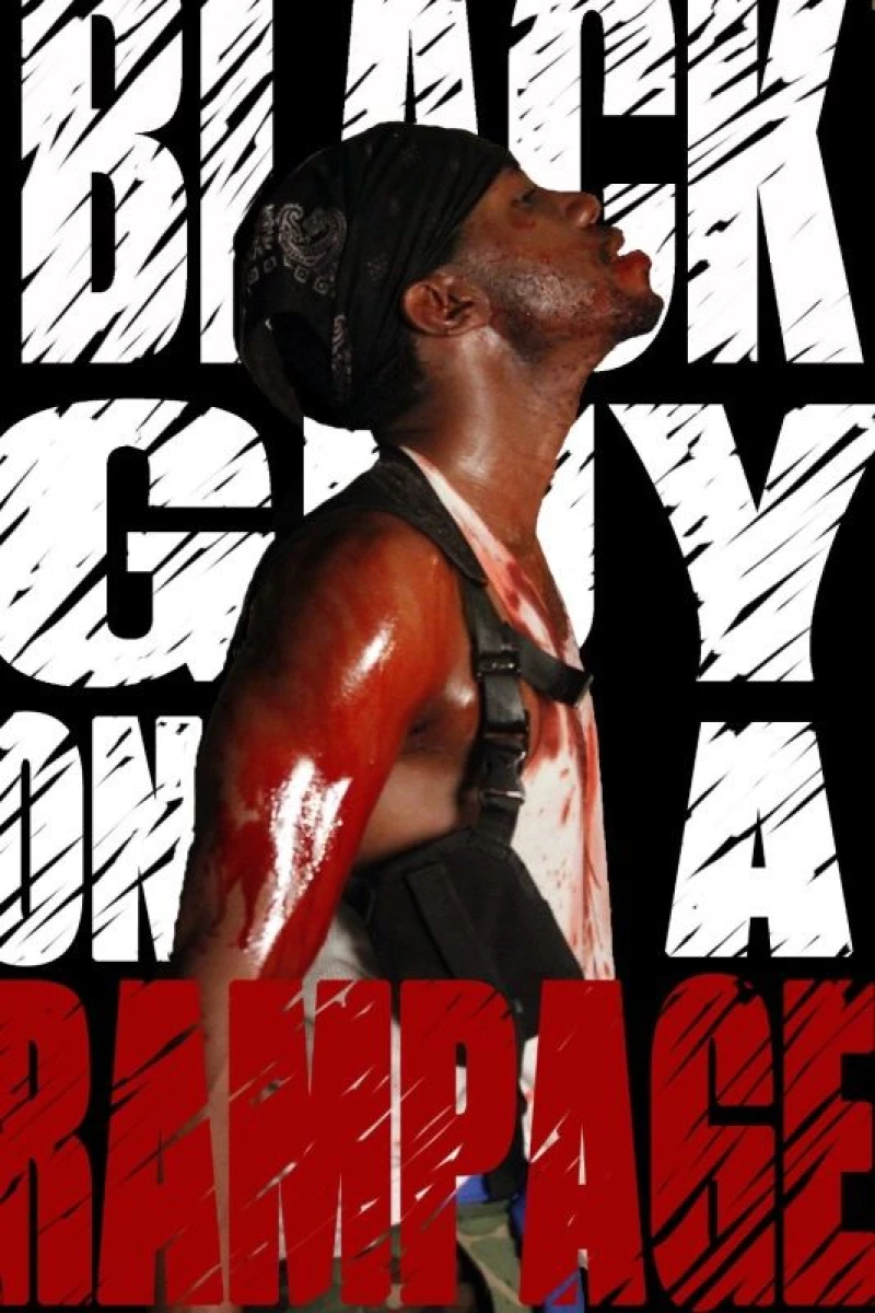 Black Guy on a Rampage Plakat