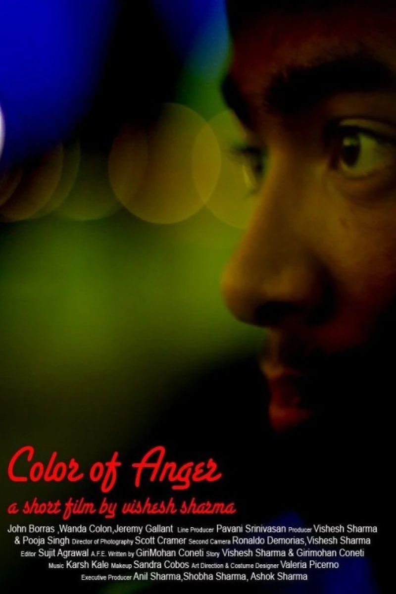 Color of Anger Plakat