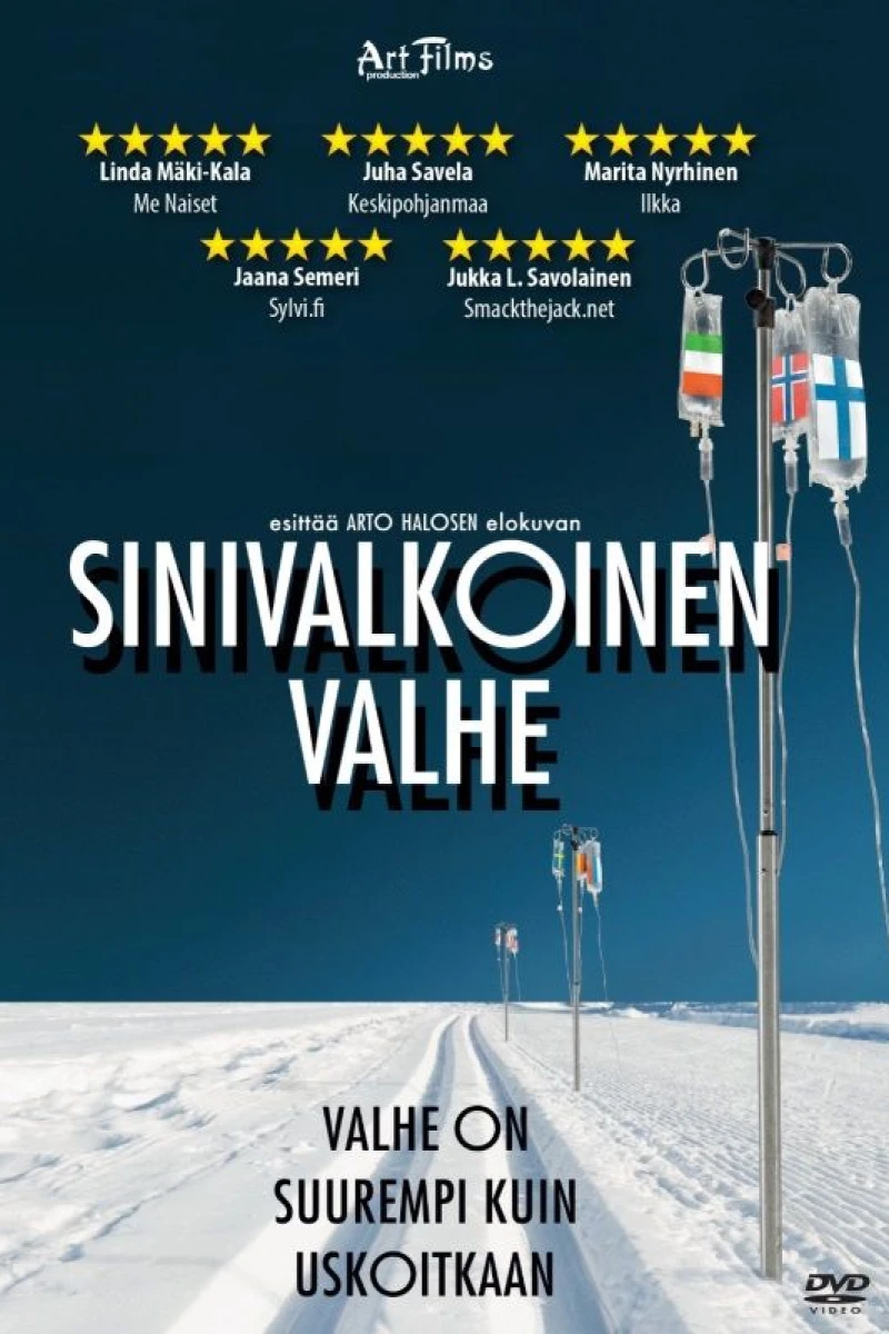 Sinivalkoinen valhe Plakat