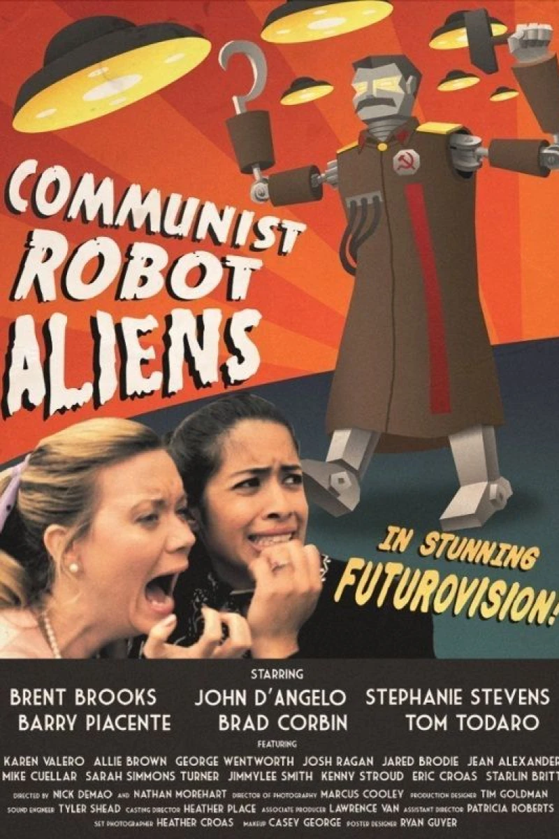 Communist Robot Aliens Plakat