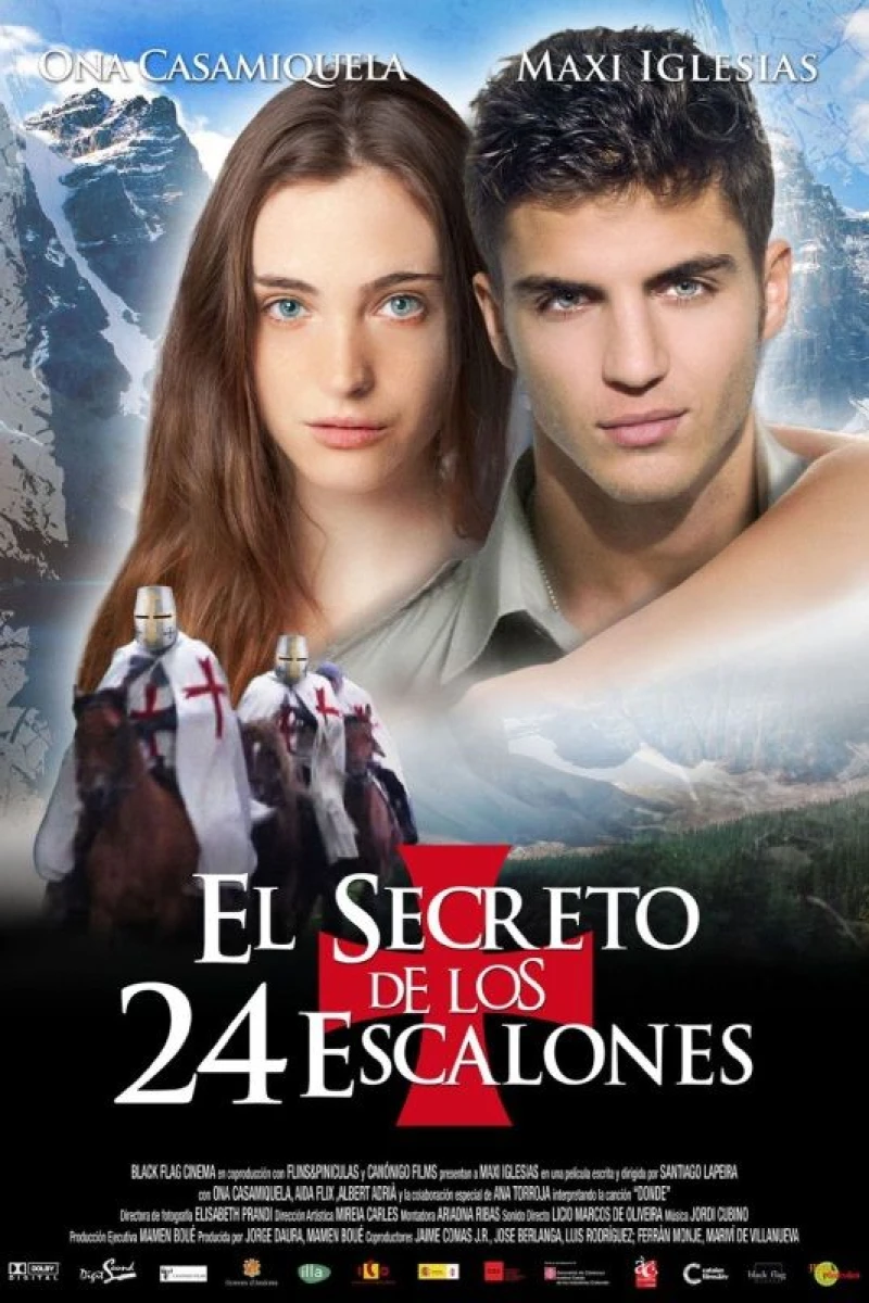 El secreto de los 24 escalones Plakat