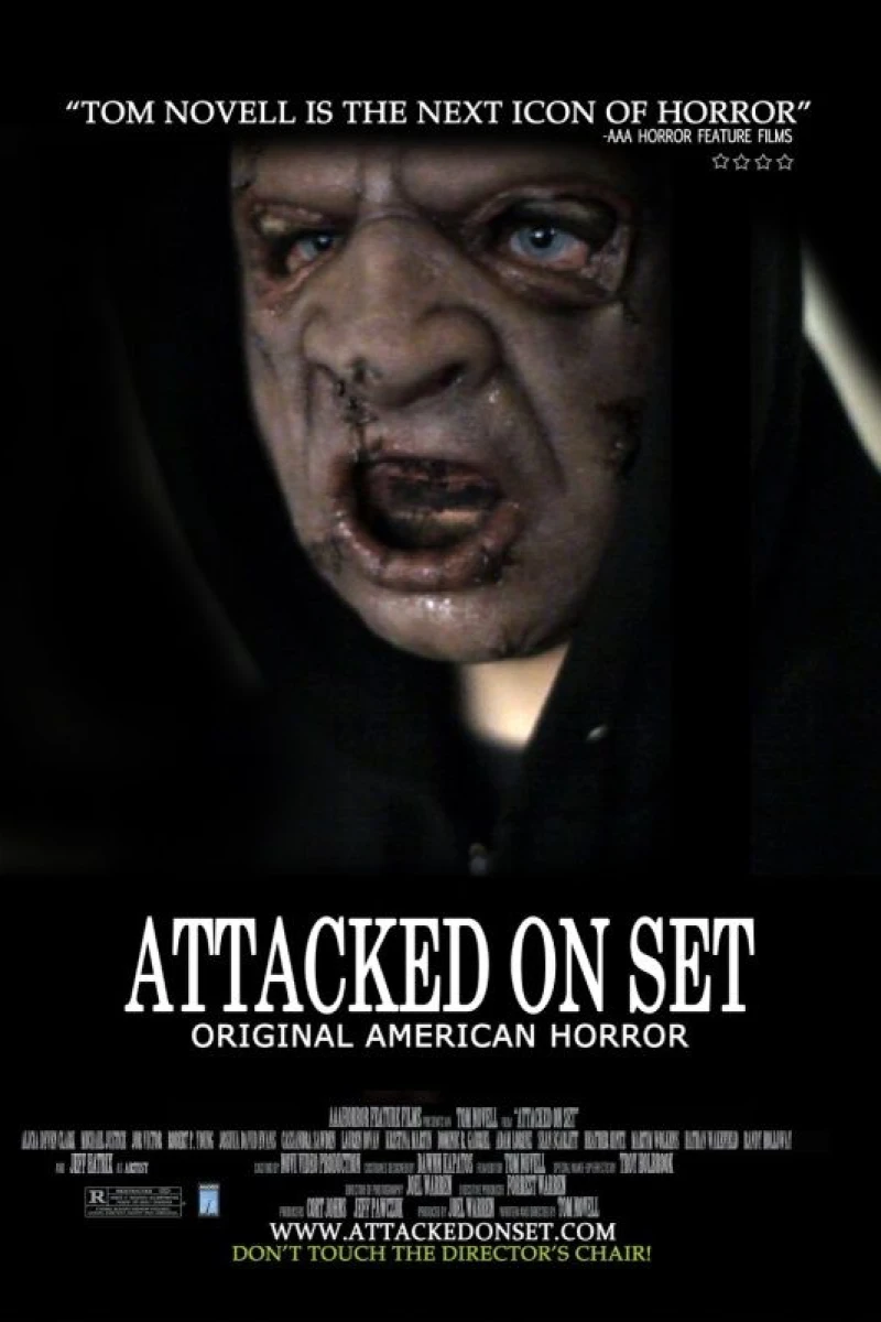 Attacked on Set Plakat