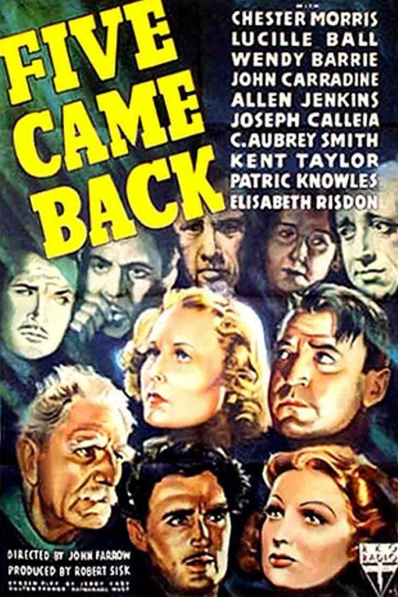 Five Came Back Plakat