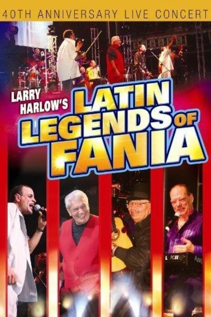 Larry Harlow's Latin Legends of Fania Plakat