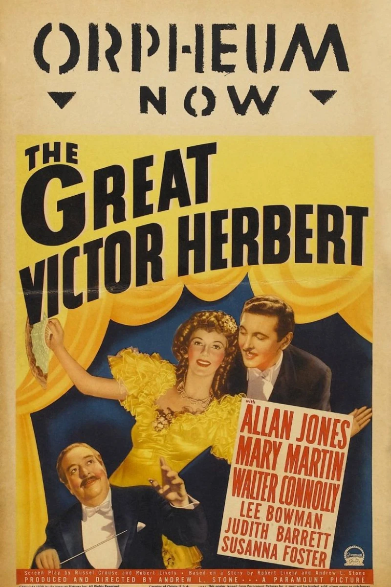 The Great Victor Herbert Plakat