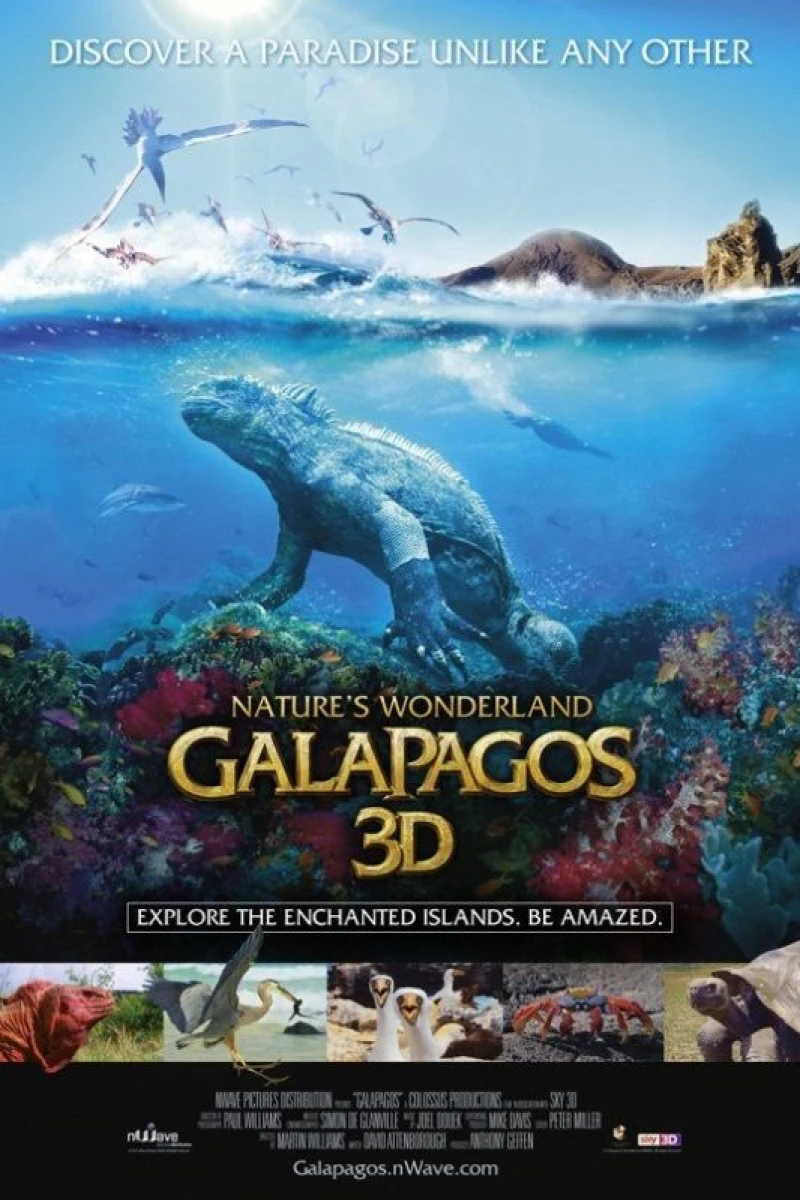 Galapagos 3D Plakat