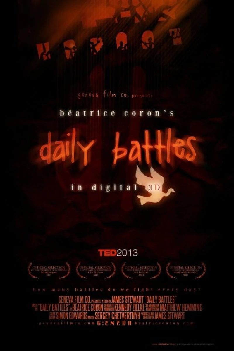 Béatrice Coron's Daily Battles Plakat