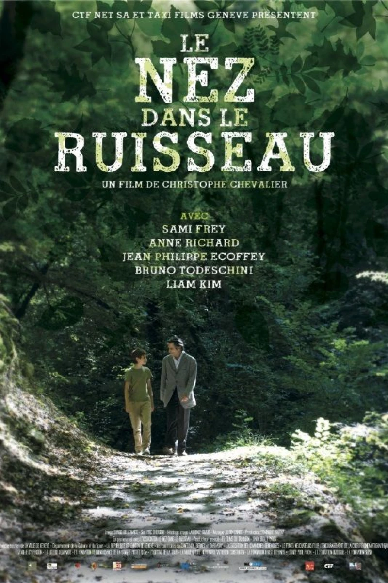 Le nez dans le ruisseau Plakat