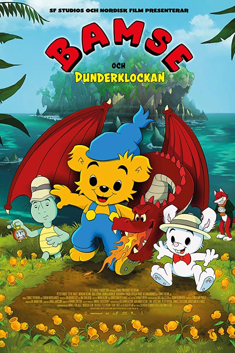 Bamse og Dunderklokken Plakat