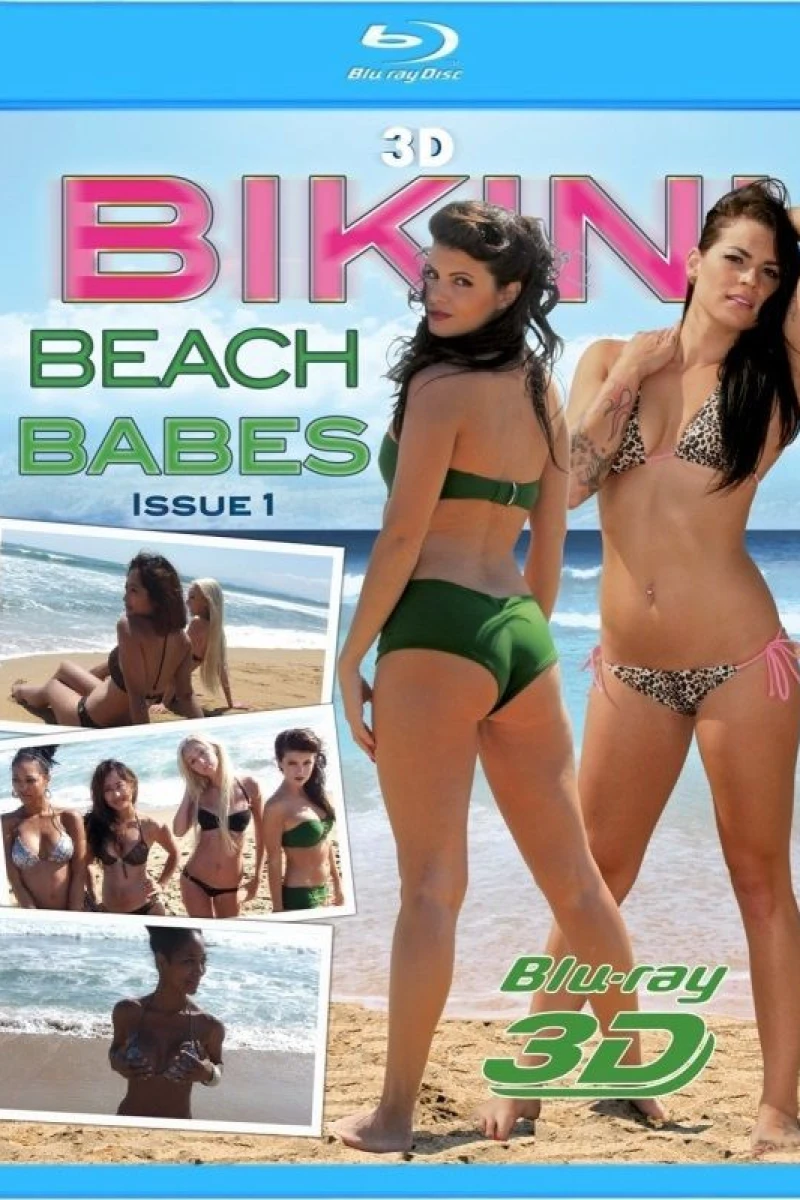 3D Bikini Beach Babes Issue 1 Plakat