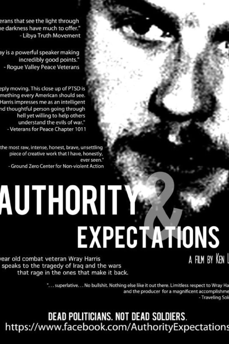 Authority and Expectations Plakat