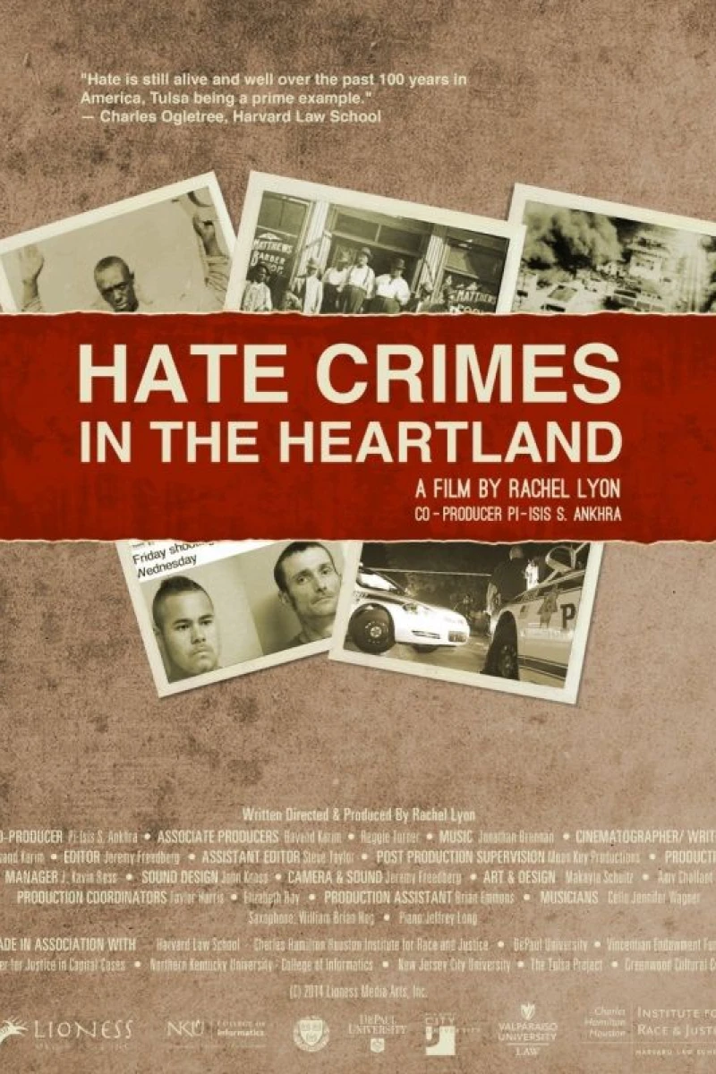 Hate Crimes in the Heartland Plakat