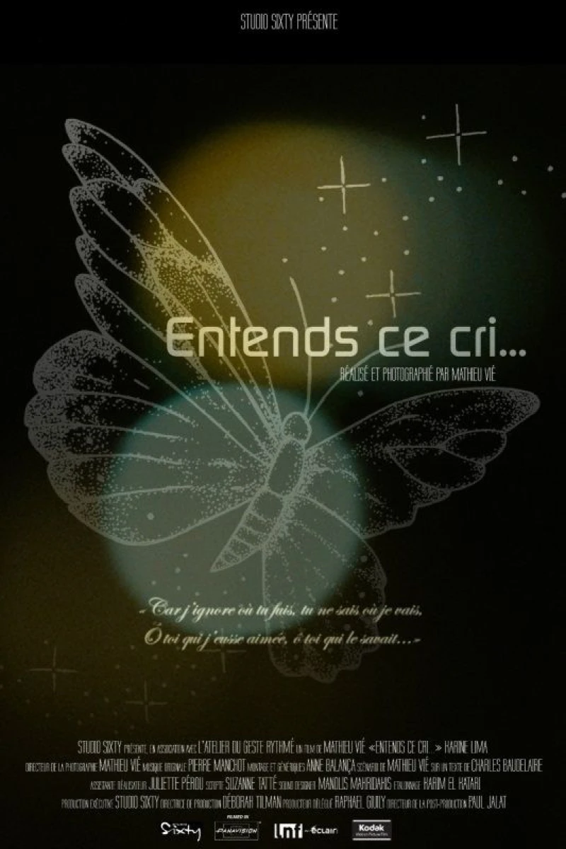 Entends ce cri... Plakat