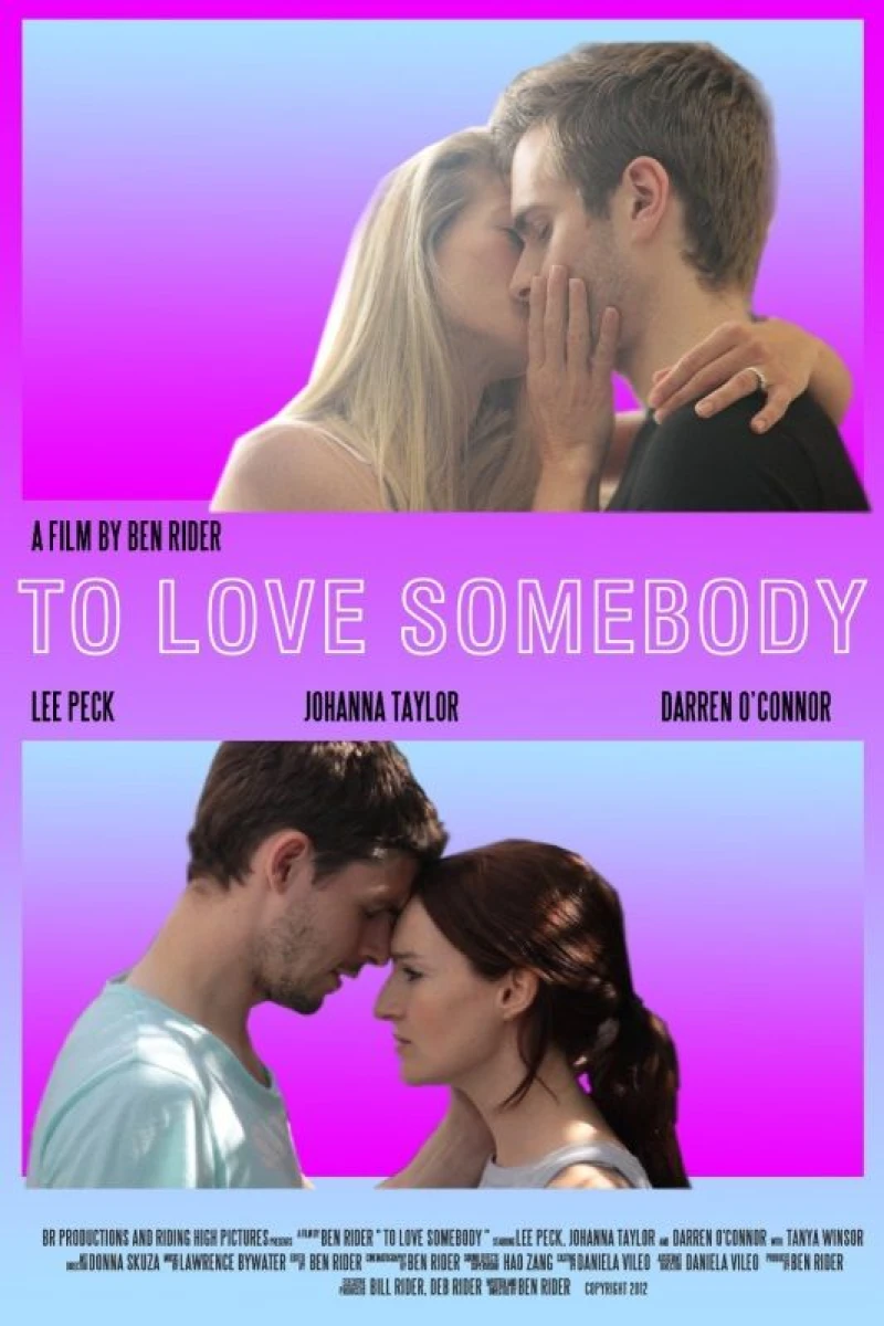 To Love Somebody Plakat