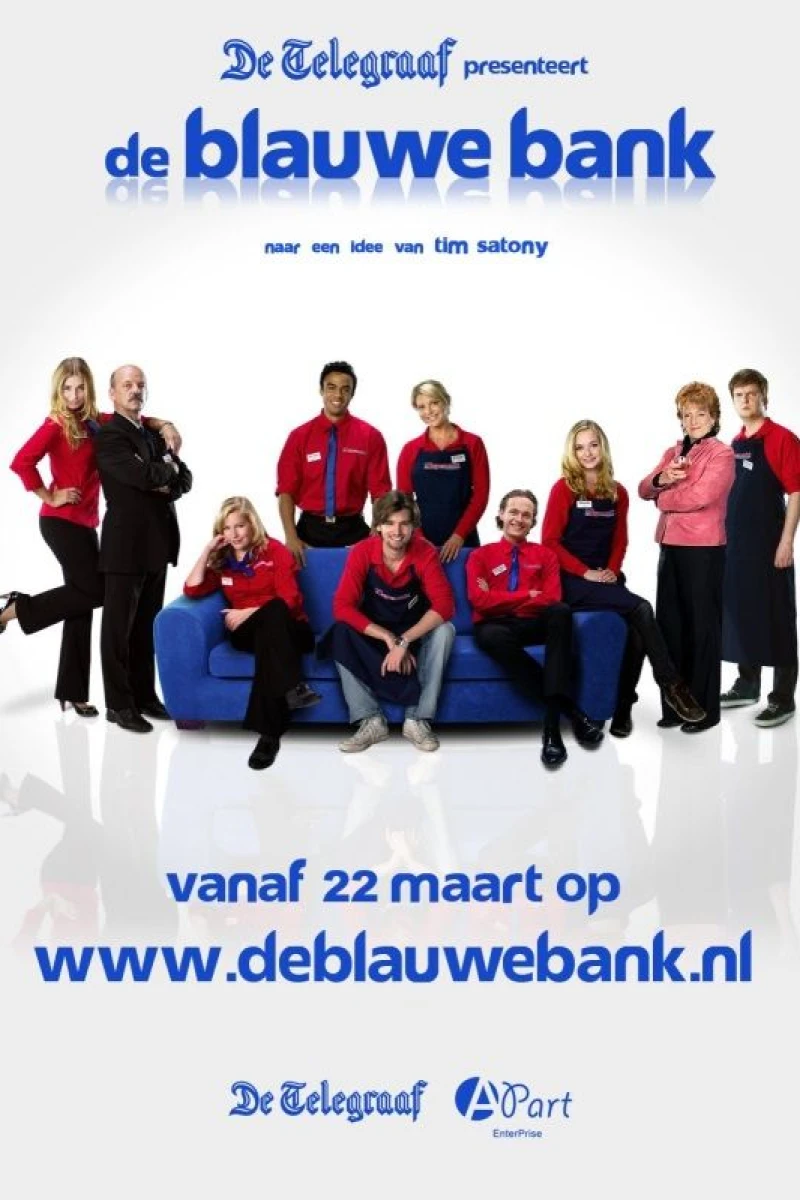 De Blauwe Bank Plakat