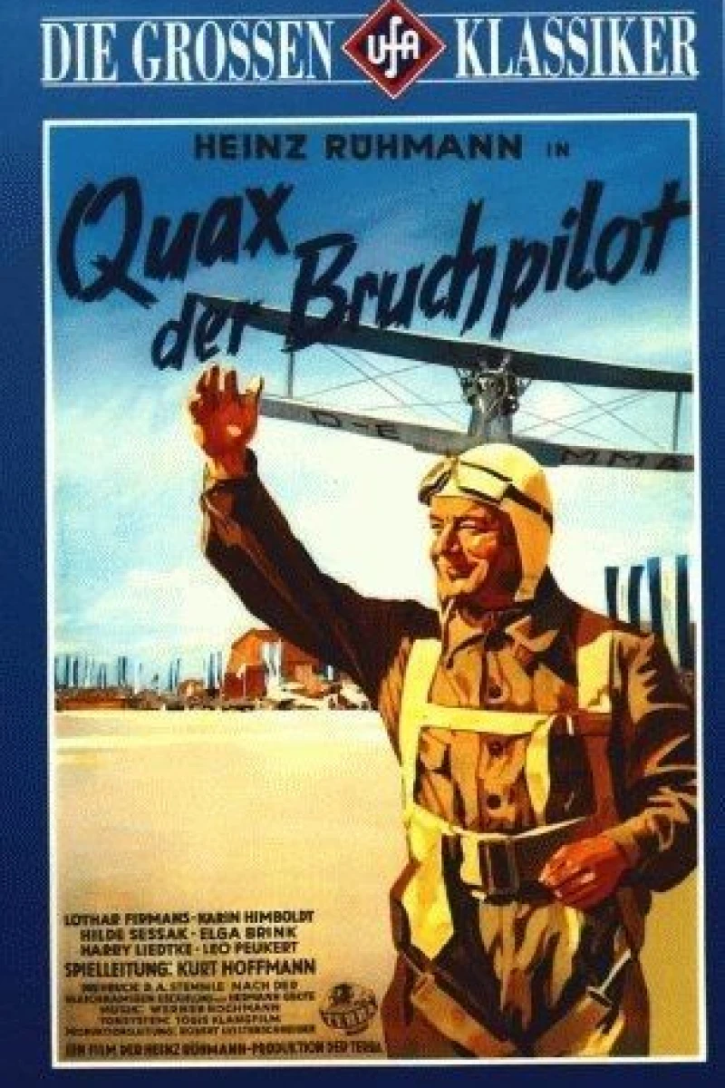 Quax, der Bruchpilot Plakat