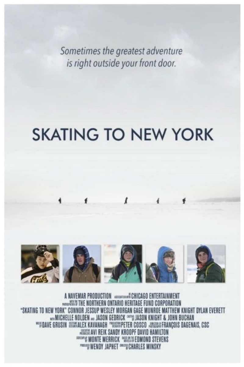 Skating to New York Plakat