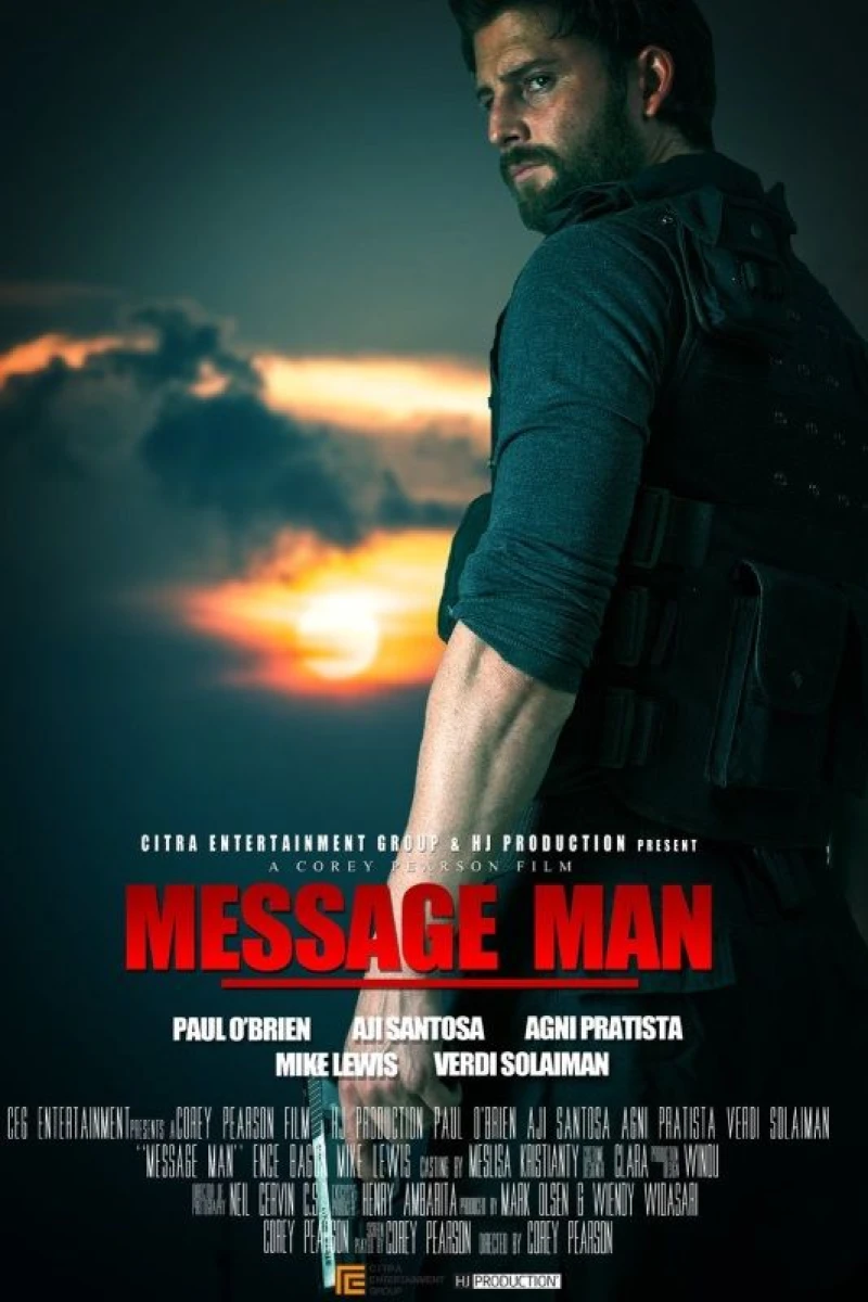 Message Man Plakat