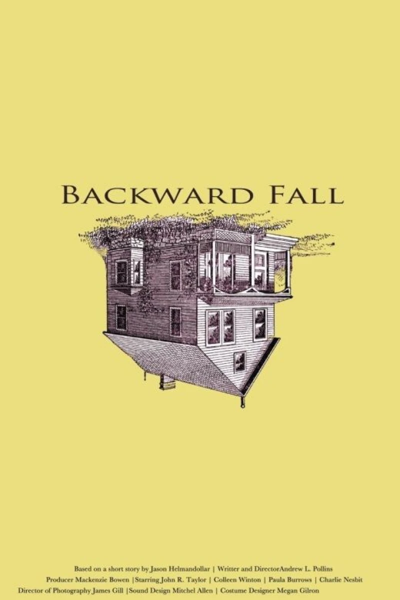 Backward Fall Plakat