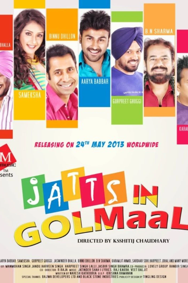 Jatts in Golmaal Plakat