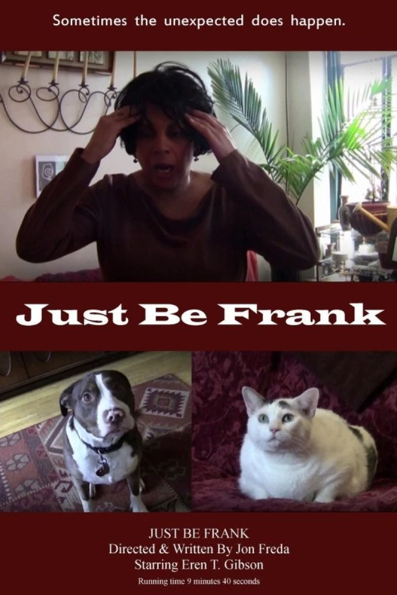 Just Be Frank Plakat