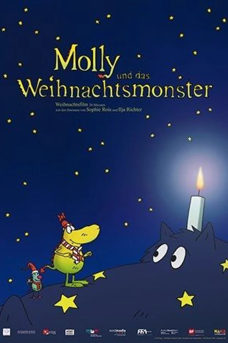 Molly und das Weihnachtsmonster Plakat