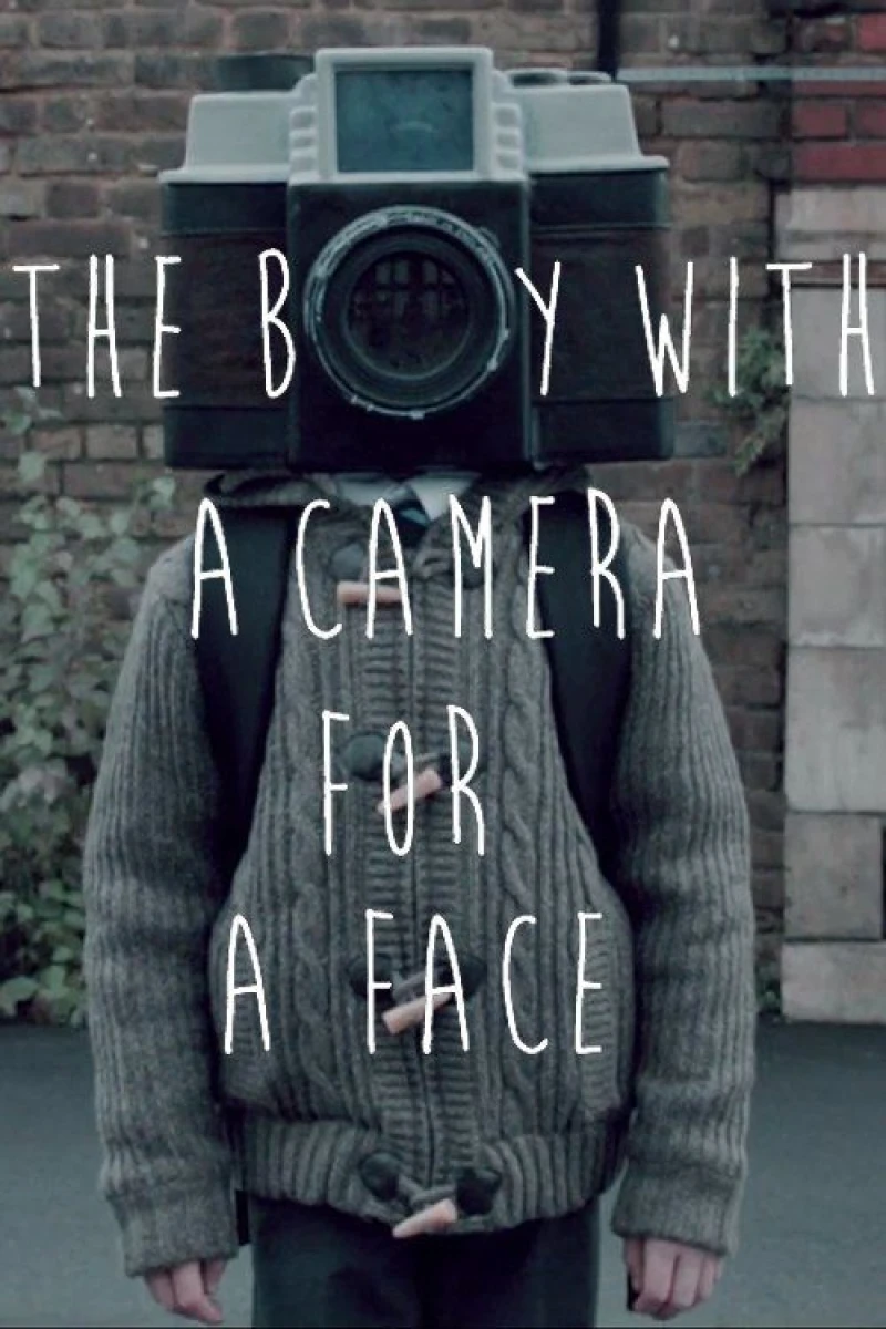 The Boy with a Camera for a Face Plakat