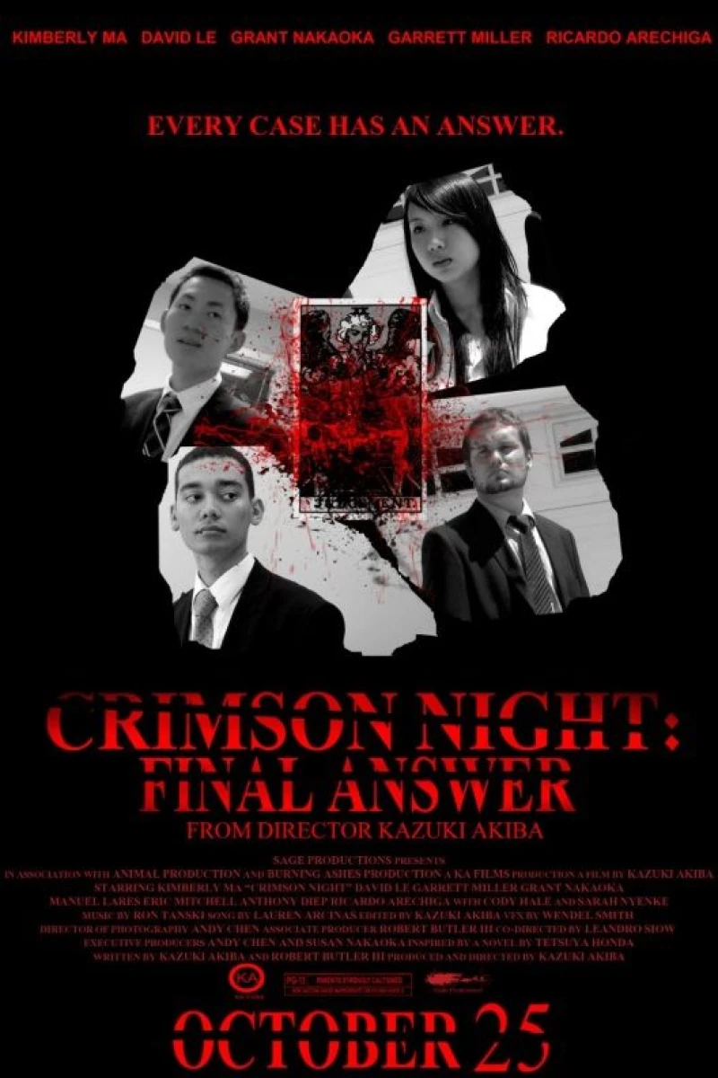 Crimson Night: Final Answer Plakat