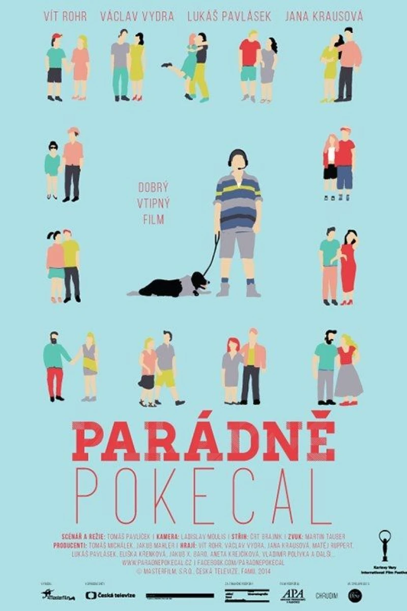 Parádne pokecal Plakat