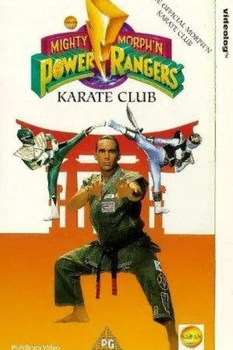 Mighty Morphin Power Rangers Karate Club Level 1 Plakat