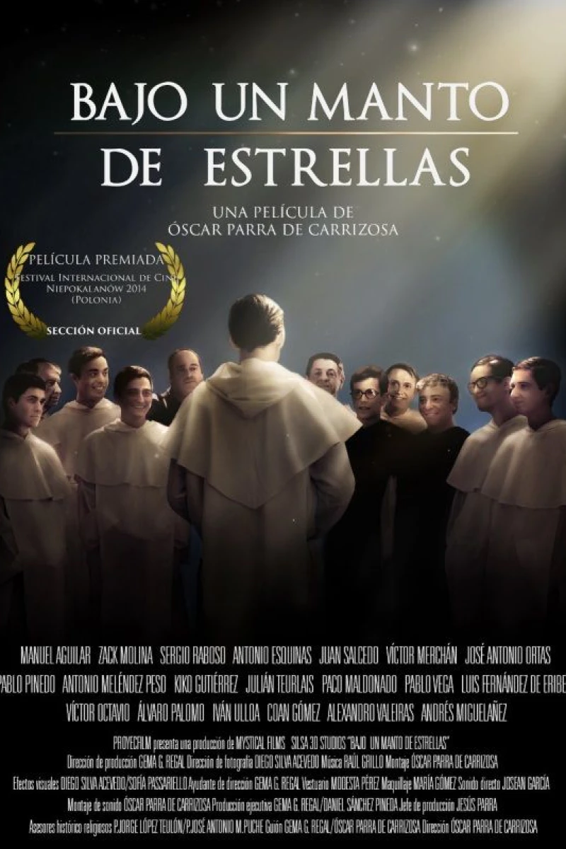 Bajo un manto de estrellas Plakat