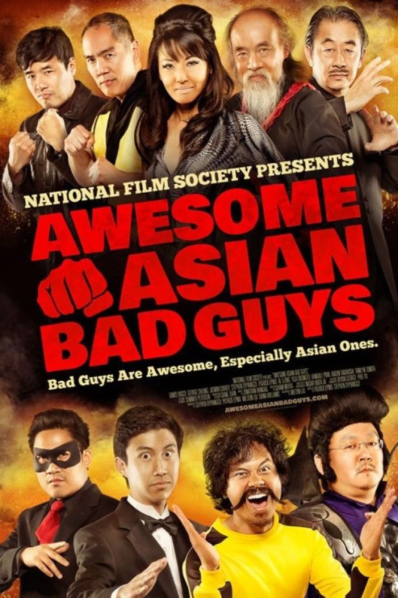 Awesome Asian Bad Guys Plakat