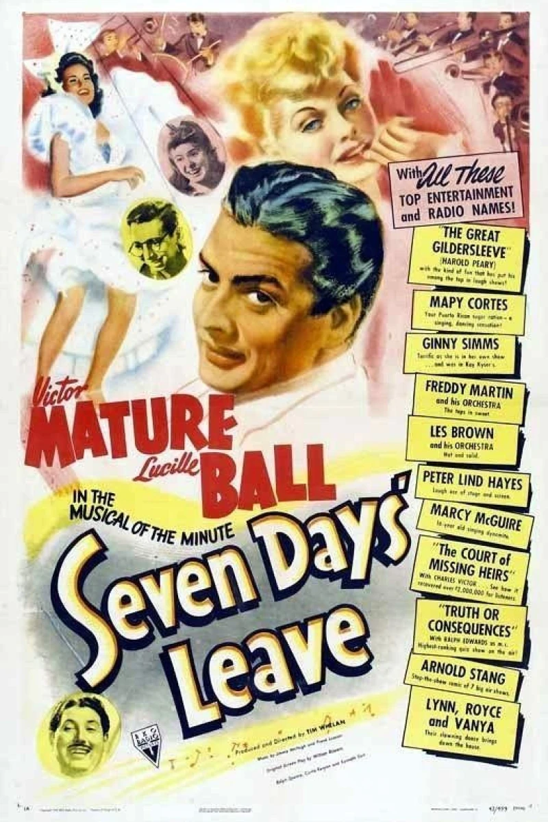 Seven Days' Leave Plakat