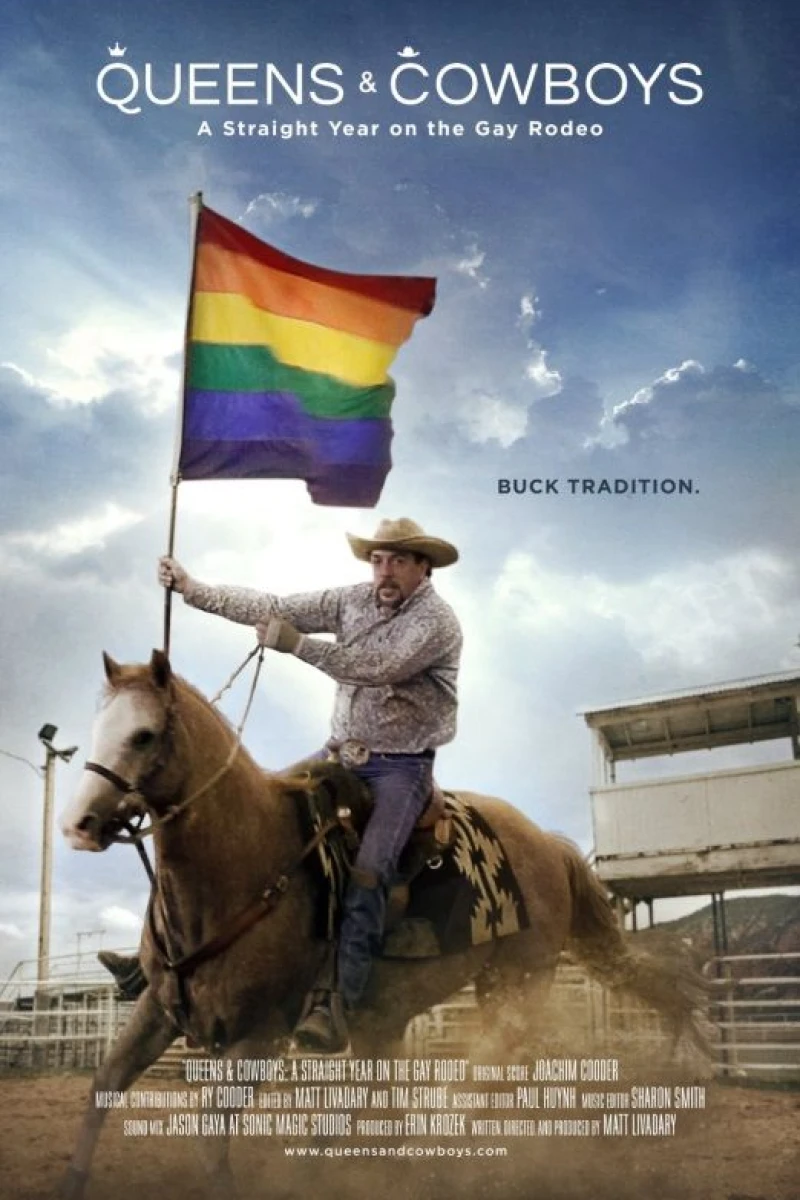 Queens Cowboys: A Straight Year on the Gay Rodeo Plakat