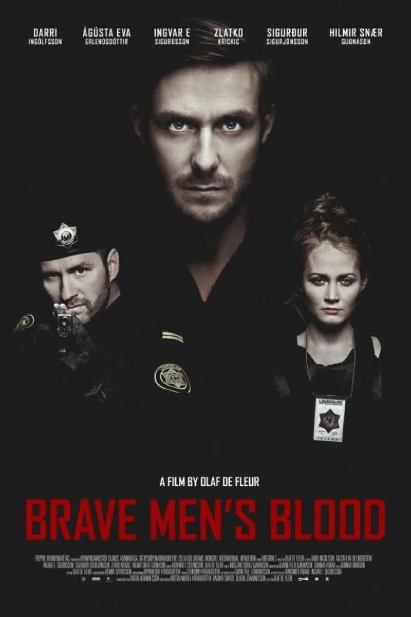 Brave Men's Blood Plakat