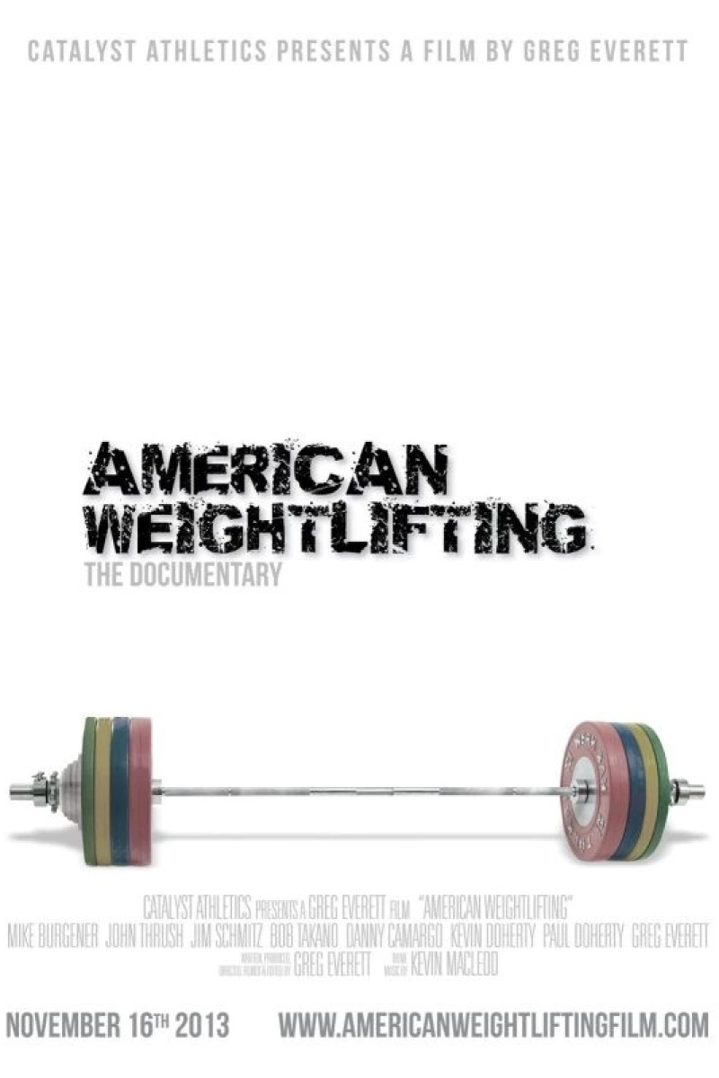 American Weightlifting Plakat