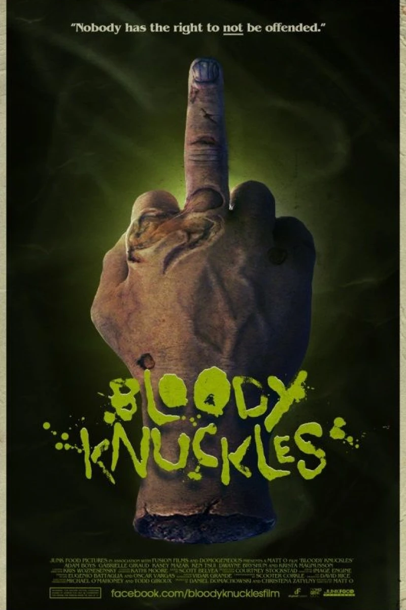 Bloody Knuckles Plakat