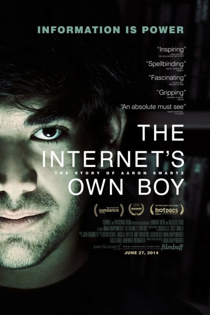 The Internet's Own Boy: The Story of Aaron Swartz Plakat