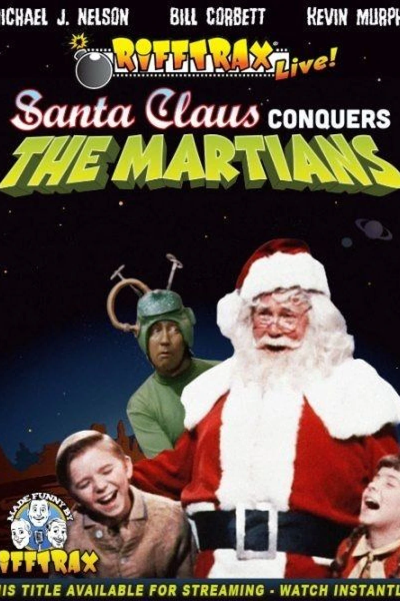 RiffTrax Live: Santa Claus Conquers the Martians Plakat