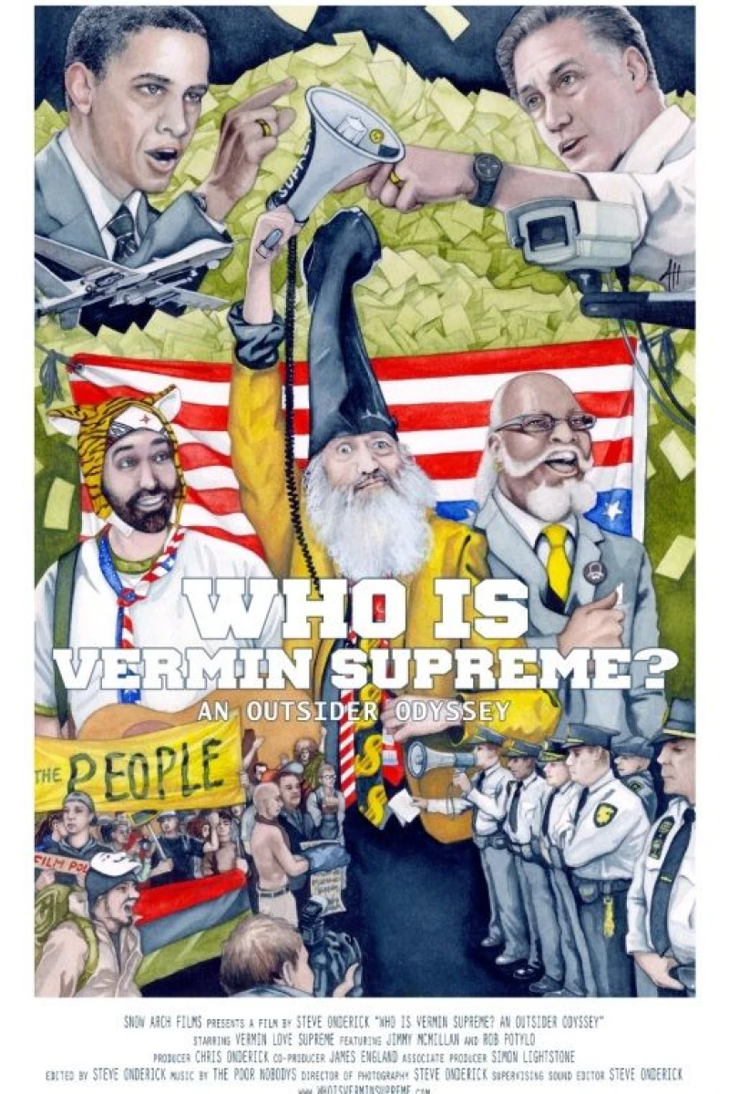 Who Is Vermin Supreme? An Outsider Odyssey Plakat