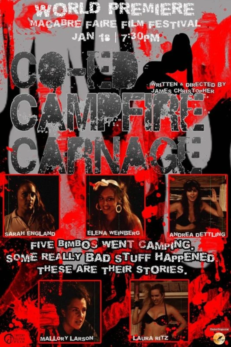 Co-Ed Campfire Carnage Plakat