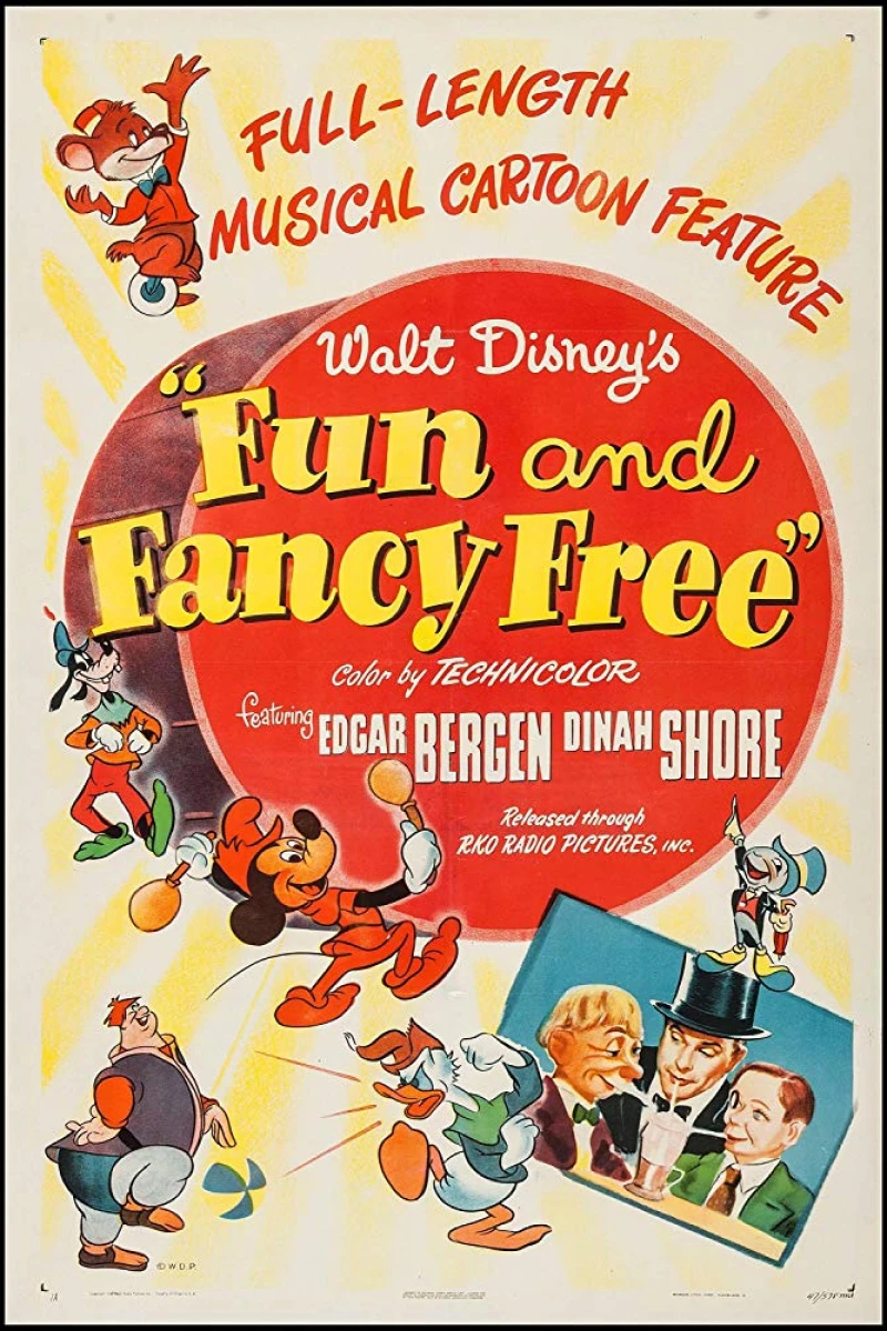 Bongo og Mickey og bønnestagen Plakat