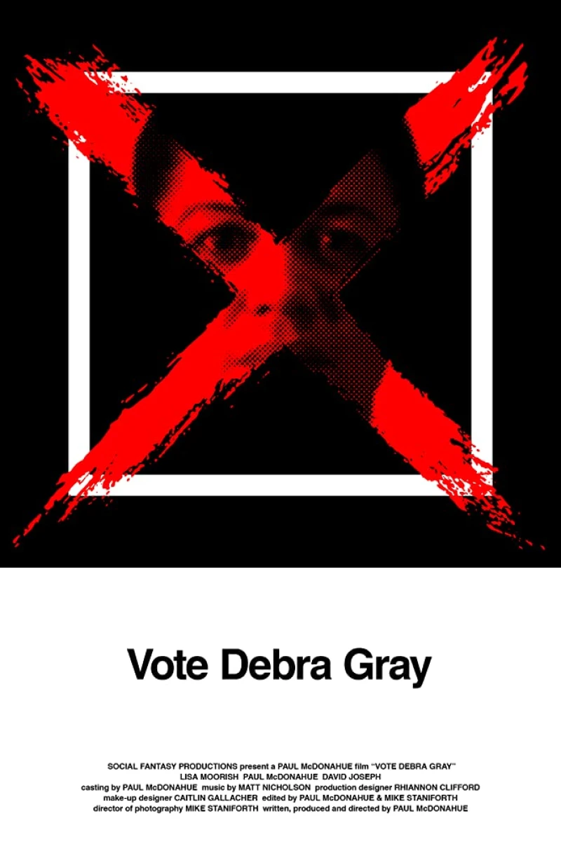 Vote Debra Gray Plakat